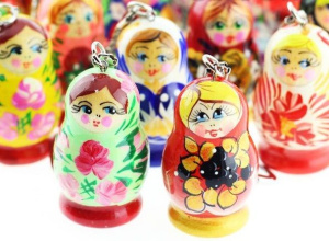 Брелок матрёшка