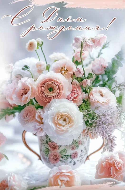 Открытка А5, С Днем Рождения, 50000969