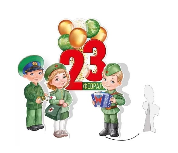 Фигурки настольные '23 февраля', 6496200