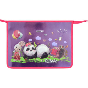 Папка для тетрадей "deVENTE.Panda", А4 , на молнии, 8053200