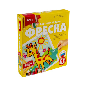 Фреска картина из песка