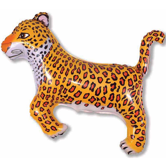 Шар фольга фигурный Flexmetal 'Леопард' 36' , 901635N
