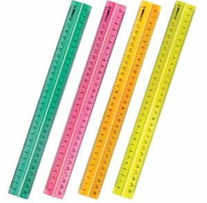 Линейка 26 см , "Neon Cristal", ЛН22