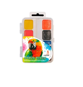 Акварель медовая deVENTE 8 цветов, 24 г, без кисточки, 8074006