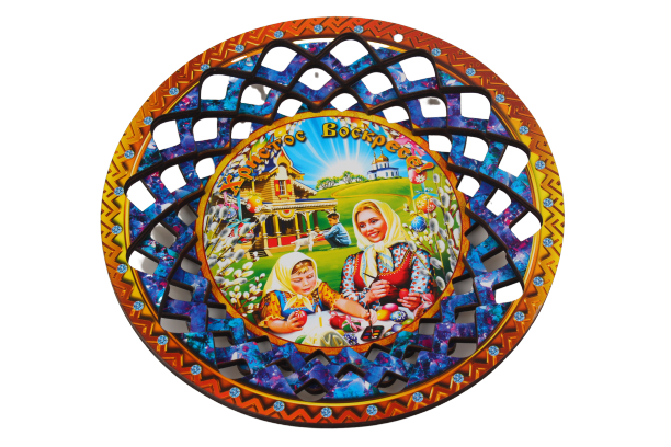 Тарелка деревянная 'Конфетница'