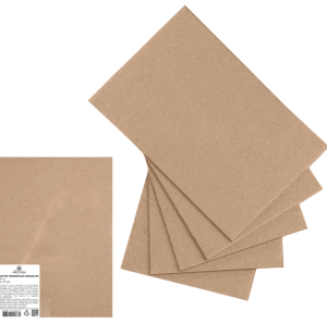 Картон белый "Attomex", А4 , (210х297 мм), немелованный, 100 листов, крафт, 4120000