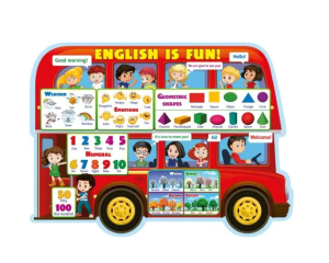Плакат "English is fun", 0801115