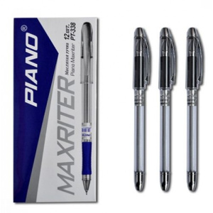 Ручка шариковая "PIANO.MAXRITER", 0,5 мм , синий цвет, PT-338