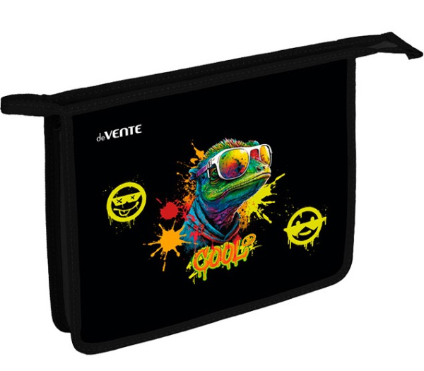 Папка для тетрадей 'deVENTE. Cool Lizard' A5 (240x198x45 мм) с текстильным, 8053592
