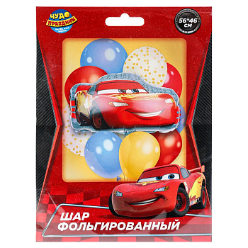 Шар фольгированная фигура тачки 56*46 см ЧУДО ПРАЗДНИК, FBF-113340-C